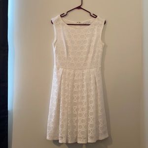 New York and Company white dress